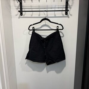 Tna Cozy Bf Black Sweat Shorts